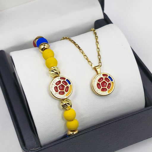 Kit Manilla y Collar Selección Colombia - Vista completa